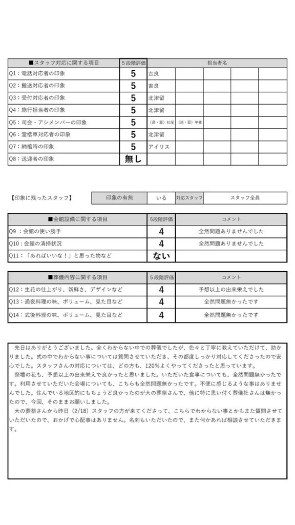 大分市Y様　みえ会館