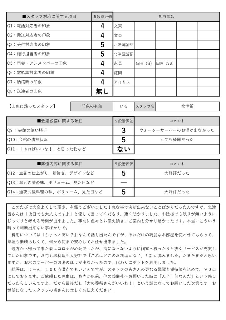 大の葬祭　2021年9月28日_みえ会館_10月2日_大井家