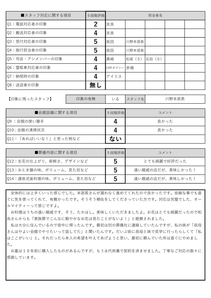 大の葬祭　2021年9月26日_やよい会館_10月2日_井上家